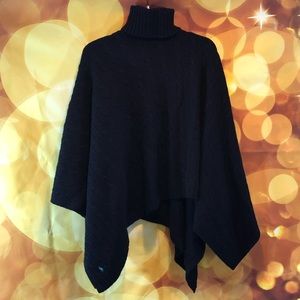 NWT Ralph Lauren Cable-Knit Cashmere Sweater Cape